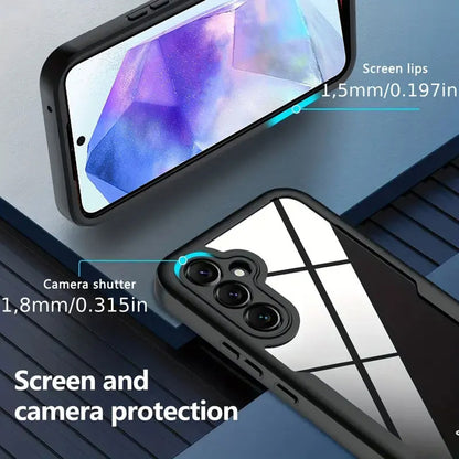Θήκη για Samsung Galaxy A35 5G A356, Techsuit, ColorVerse 360, Μαύρο