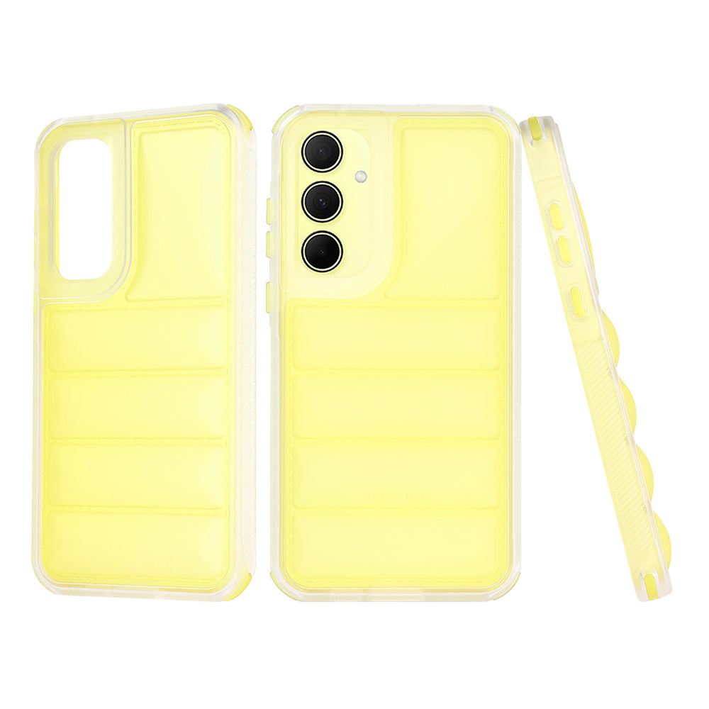 Θήκη για Samsung Galaxy A35 5G A356, Techsuit, Wave Shield, Κίτρινη