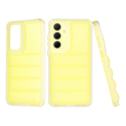 Θήκη για Samsung Galaxy A35 5G A356, Techsuit, Wave Shield, Κίτρινη
