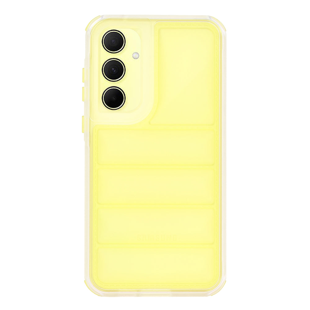 Θήκη για Samsung Galaxy A35 5G A356, Techsuit, Wave Shield, Κίτρινη