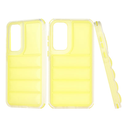 Θήκη για Samsung Galaxy A35 5G A356, Techsuit, Wave Shield, Κίτρινη
