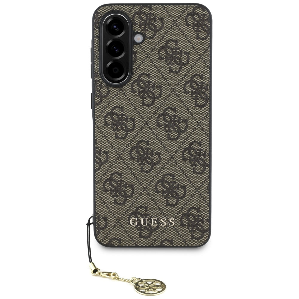 Θήκη για Samsung Galaxy A36 A366, Guess, 4G Charm, Καφέ
