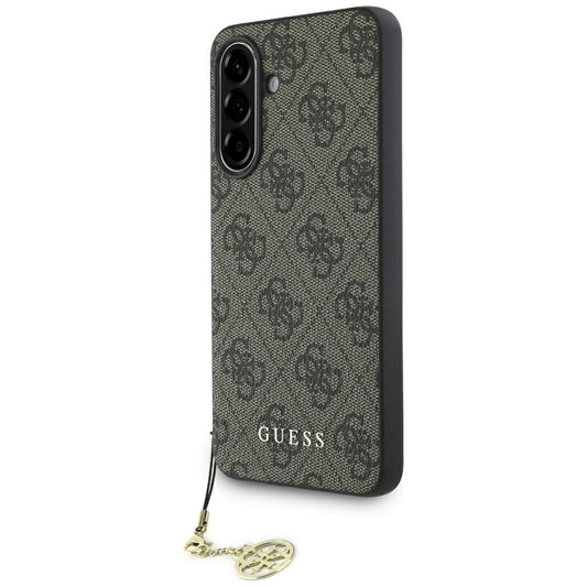 Θήκη για Samsung Galaxy A36 A366, Guess, 4G Charm, Καφέ