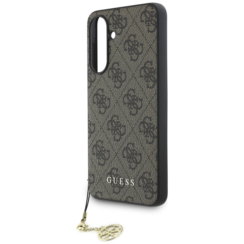 Θήκη για Samsung Galaxy A36 A366, Guess, 4G Charm, Καφέ