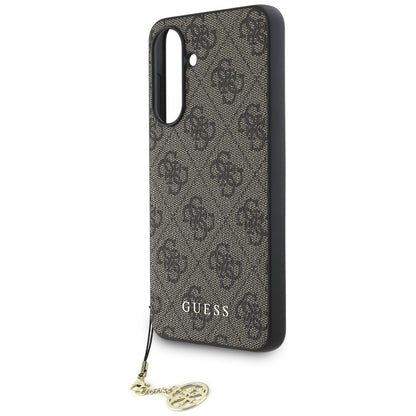Θήκη για Samsung Galaxy A36 A366, Guess, 4G Charm, Καφέ