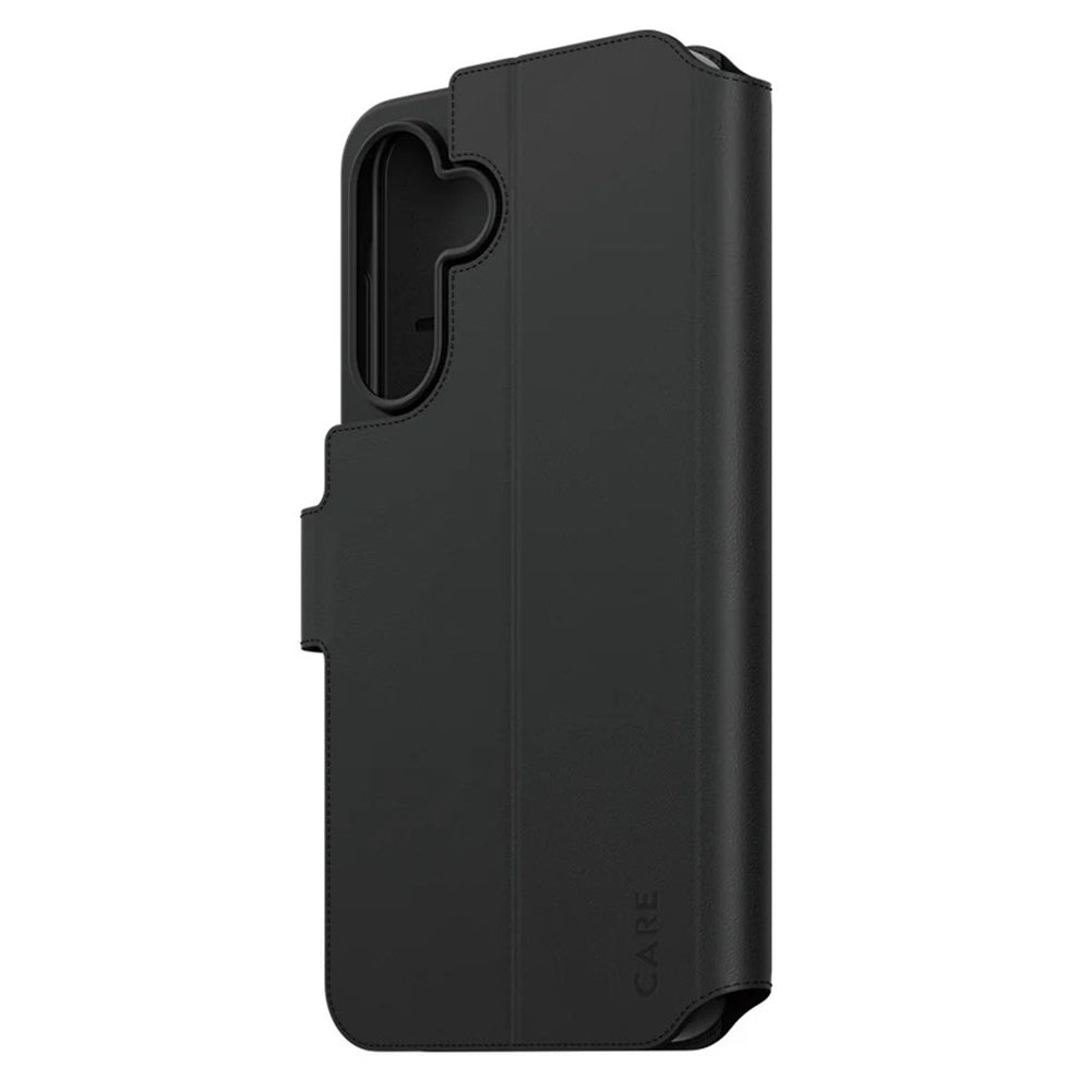 Θήκη για Samsung Galaxy A36 A366, PanzerGlass, με χαρακτηριστικό Kickstand Wallet, Μαύρη