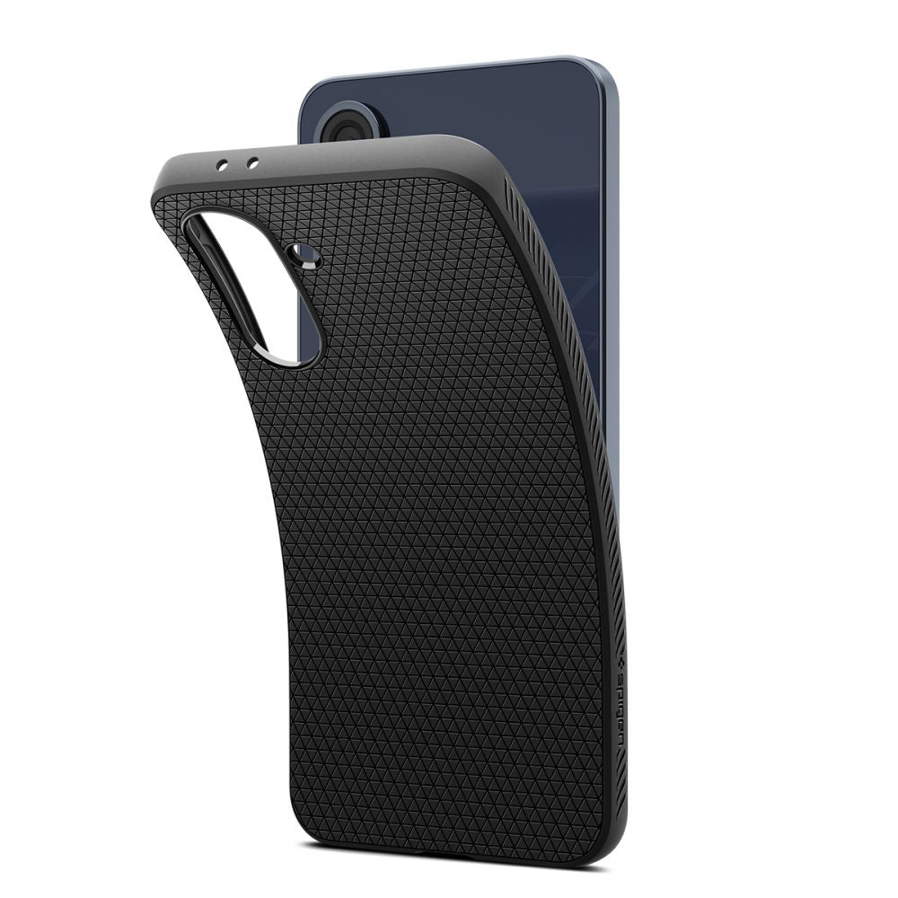 Θήκη για Samsung Galaxy A36 A366, Spigen, Liquid Air, Ματ Μαύρη ACS09199