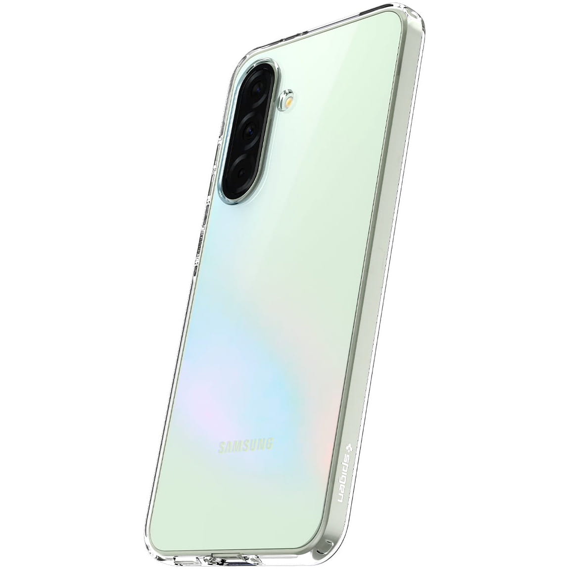 Case for Samsung Galaxy A36 A366, Spigen, Liquid Crystal, Transparent ACS09167