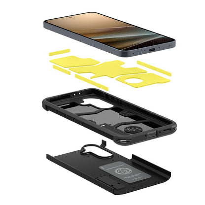 Θήκη για Samsung Galaxy A36 A366, Spigen, Tough Armor, Μαύρη
