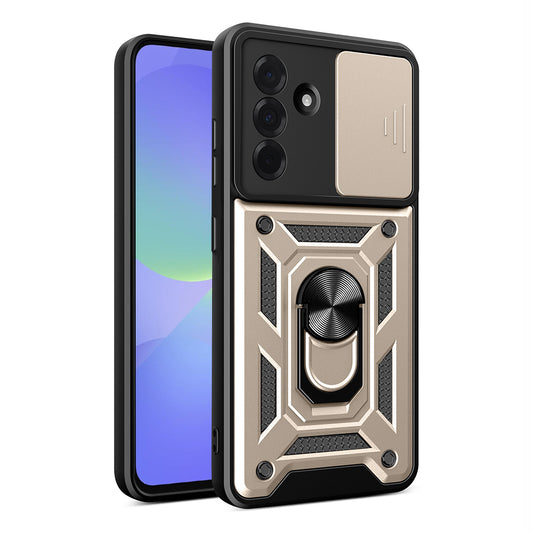 Θήκη για Samsung Galaxy A36 A366, Techsuit, CamShield, Χρυσή