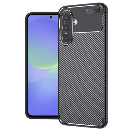 Case for Samsung Galaxy A36 A366, Techsuit, CarbonFiber, Black