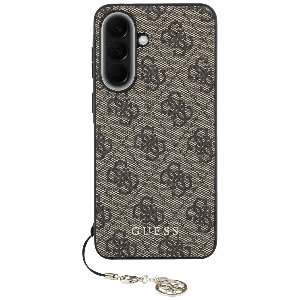 Θήκη για Samsung Galaxy A37 5G, Guess, 4G Classic Logo Charm, Καφέ