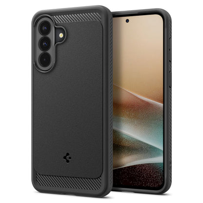 Θήκη για Samsung Galaxy A37 5G, Spigen, Rugged Armor, Μαύρη ACS09795