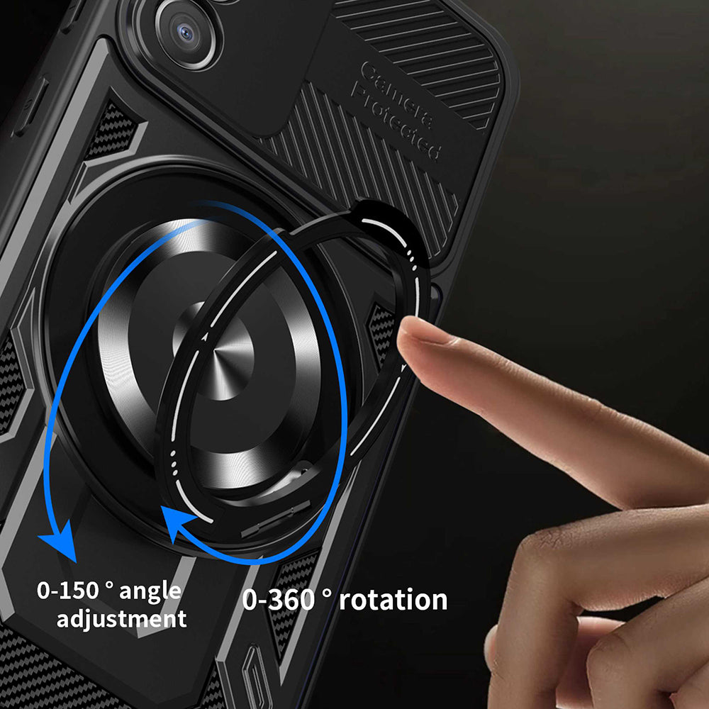 Θήκη για Samsung Galaxy A37 5G, Techsuit, RuggedCam, Μπλε