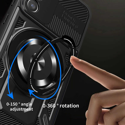 Θήκη για Samsung Galaxy A37 5G, Techsuit, RuggedCam, Μωβ