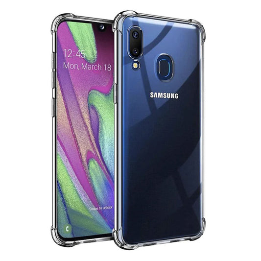 Θήκη για Samsung Galaxy A40 A405, Techsuit, Ανθεκτική σε Κρούσεις Διαφανής, Διάφανη