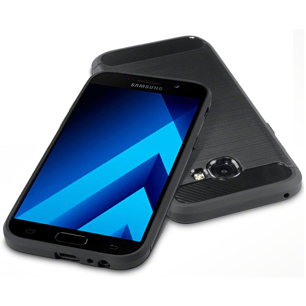 Θήκη για Samsung Galaxy A5 (2017) A520, Techsuit, Carbon, Μαύρο