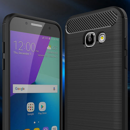 Θήκη για Samsung Galaxy A5 (2017) A520, Techsuit, Carbon, Μαύρο
