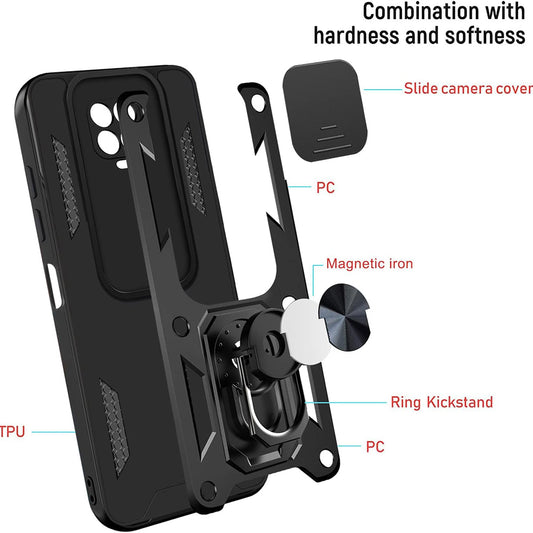 Θήκη για Samsung Galaxy A50s A507 / A30s A307 / A50 A505, Techsuit, CamShield, Μαύρη