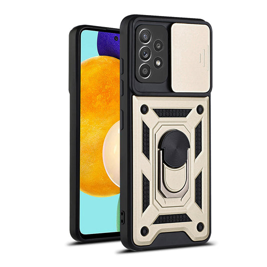 Θήκη για Samsung Galaxy A52s 5G A528 / A52 5G A526 / A52 A525, Techsuit, CamShield, Χρυσή