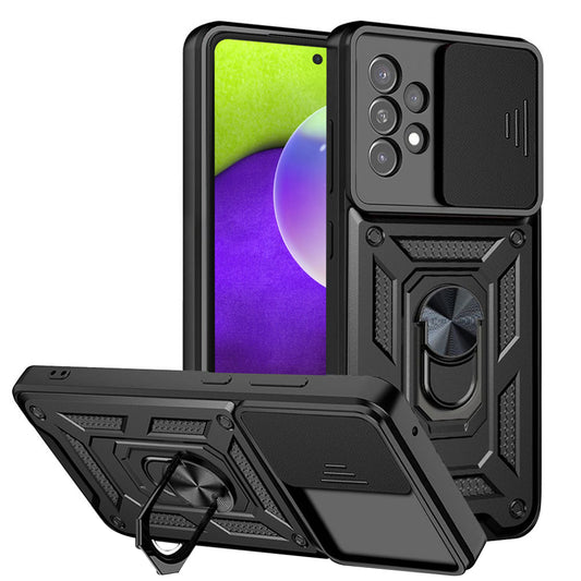Θήκη για Samsung Galaxy A52s 5G A528 / A52 5G A526 / A52 A525, Techsuit, CamShield, Μαύρο