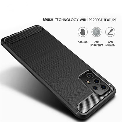 Θήκη για Samsung Galaxy A53 5G A536, Techsuit, Carbon, Μαύρη