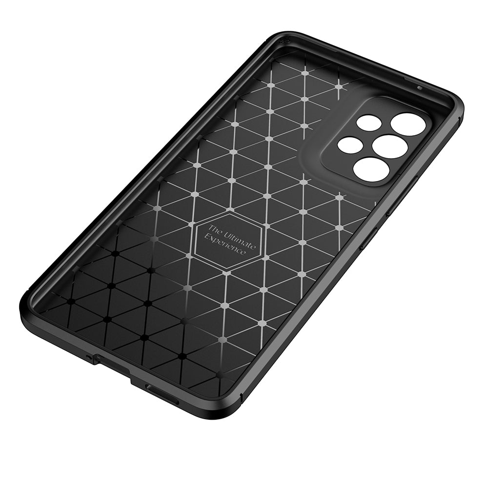 Case for Samsung Galaxy A53 5G A536, Techsuit, CarbonFiber, Black