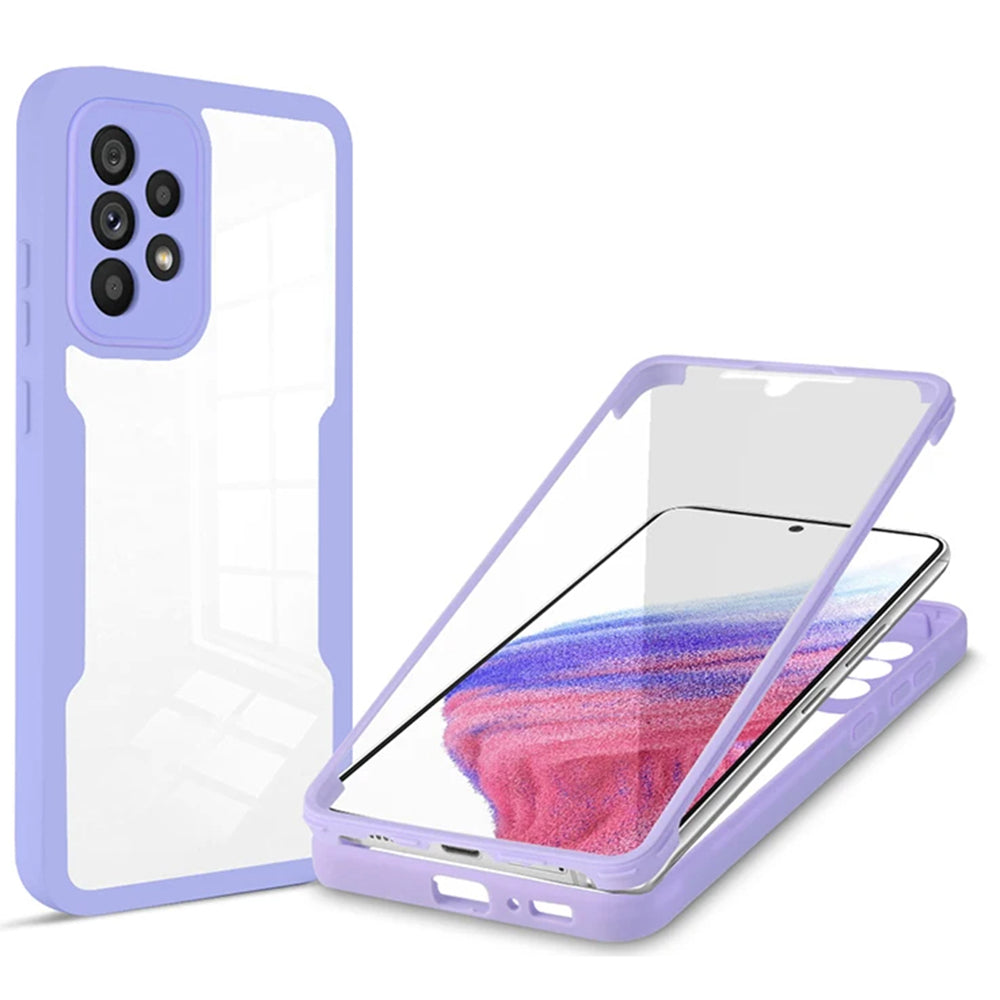 Θήκη για Samsung Galaxy A53 5G A536, Techsuit, ColorVerse 360, Μωβ