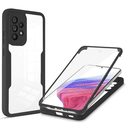 Case for Samsung Galaxy A53 5G A536, Techsuit, ColorVerse 360, Black