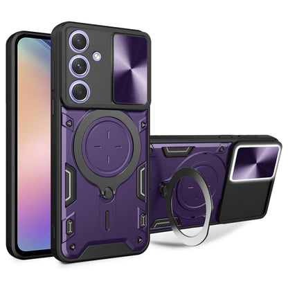 Case for Samsung Galaxy A54 A546, Techsuit, CamGuard Pro, Purple
