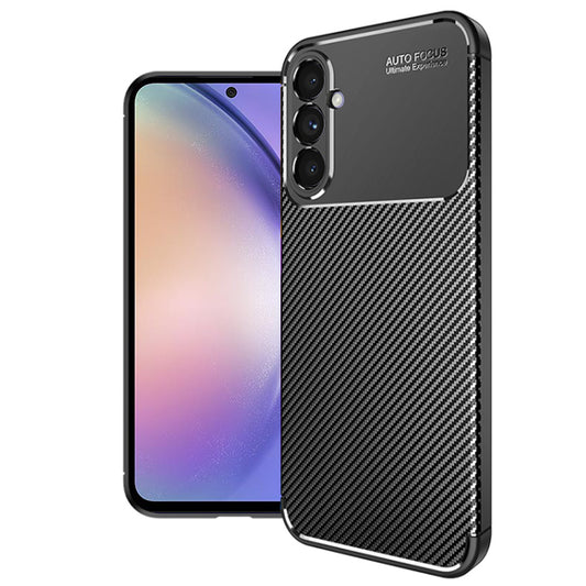 Θήκη για Samsung Galaxy A54 A546, Techsuit, CarbonFiber, Μαύρη