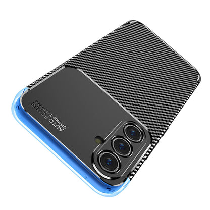Case for Samsung Galaxy A54 A546, Techsuit, CarbonFiber, Black