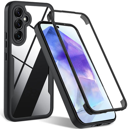Θήκη για Samsung Galaxy A54 A546, Techsuit, ColorVerse 360, Μαύρο