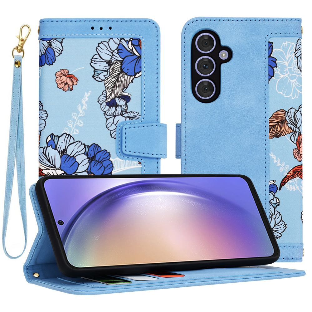 Θήκη για Samsung Galaxy A54 A546, Techsuit, FlipCraft, Μπλε