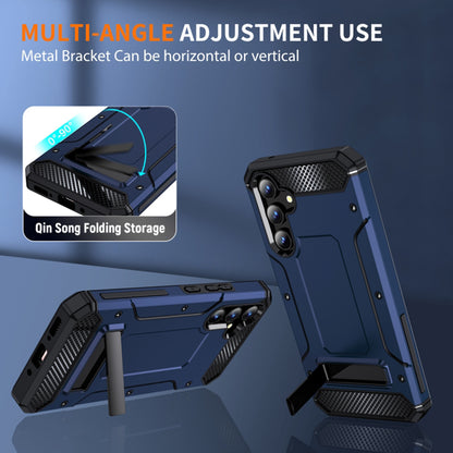 Θήκη για Samsung Galaxy A54 A546, Techsuit, Hybrid Armor Kickstand, Μπλε