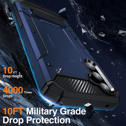 Θήκη για Samsung Galaxy A54 A546, Techsuit, Hybrid Armor Kickstand, Μπλε