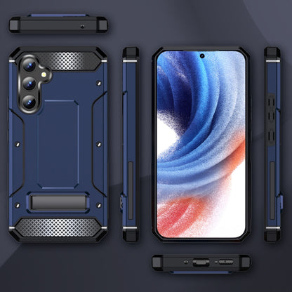 Θήκη για Samsung Galaxy A54 A546, Techsuit, Hybrid Armor Kickstand, Μπλε