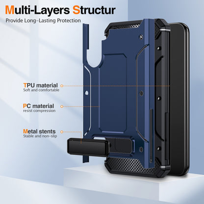 Θήκη για Samsung Galaxy A54 A546, Techsuit, Hybrid Armor Kickstand, Μπλε