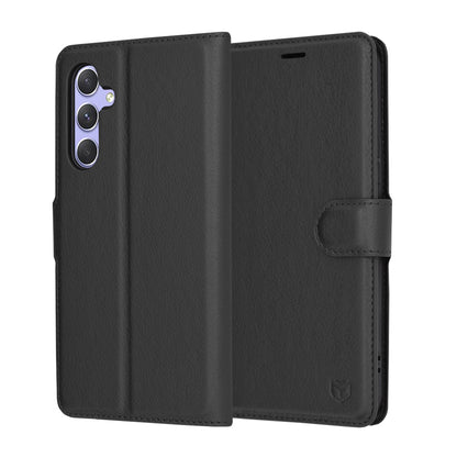 Θήκη για Samsung Galaxy A54 A546, Techsuit, Leather Folio, Μαύρο