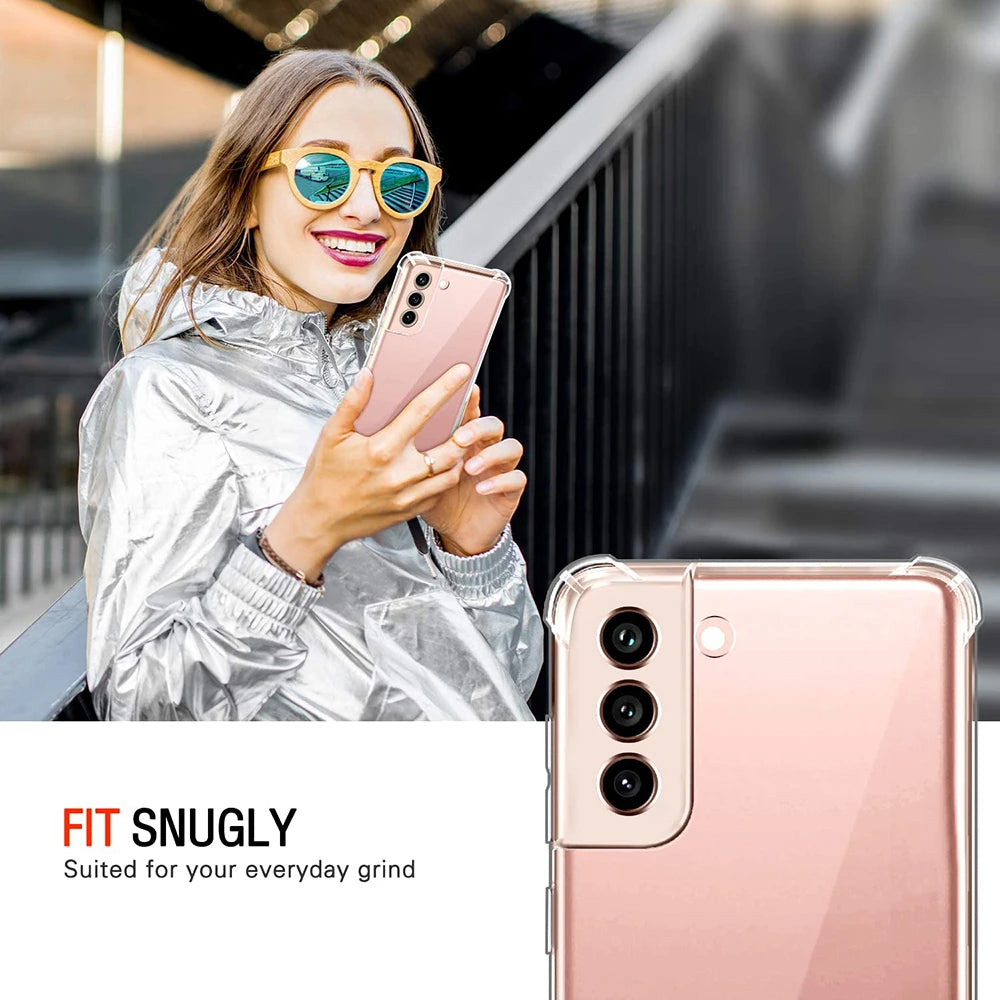 Θήκη για Samsung Galaxy A54 A546, Techsuit, Ανθεκτική σε Κρούσεις Διαφανής, Διάφανη