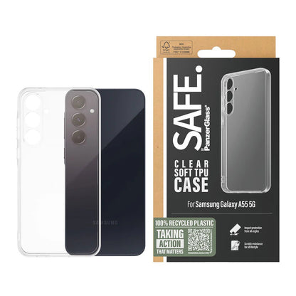 Θήκη για Samsung Galaxy A55 5G A556, PanzerGlass, Safe., Διαφανής