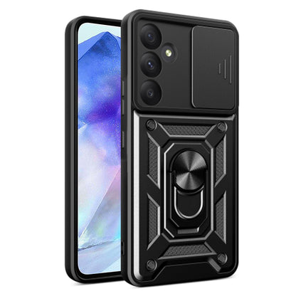 Case for Samsung Galaxy A55 5G A556, Techsuit, CamShield, Black