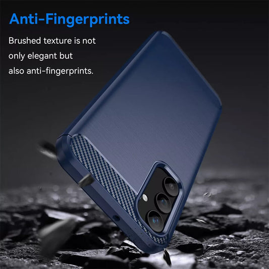 Θήκη για Samsung Galaxy A55 5G A556, Techsuit, Carbon, Μπλε