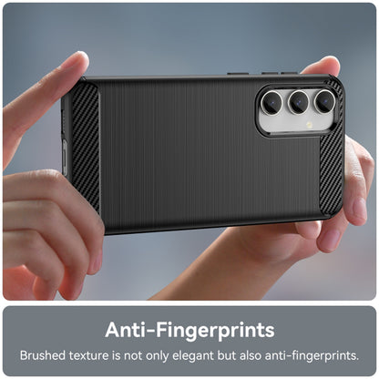 Case for Samsung Galaxy A55 5G A556, Techsuit, Carbon, Black