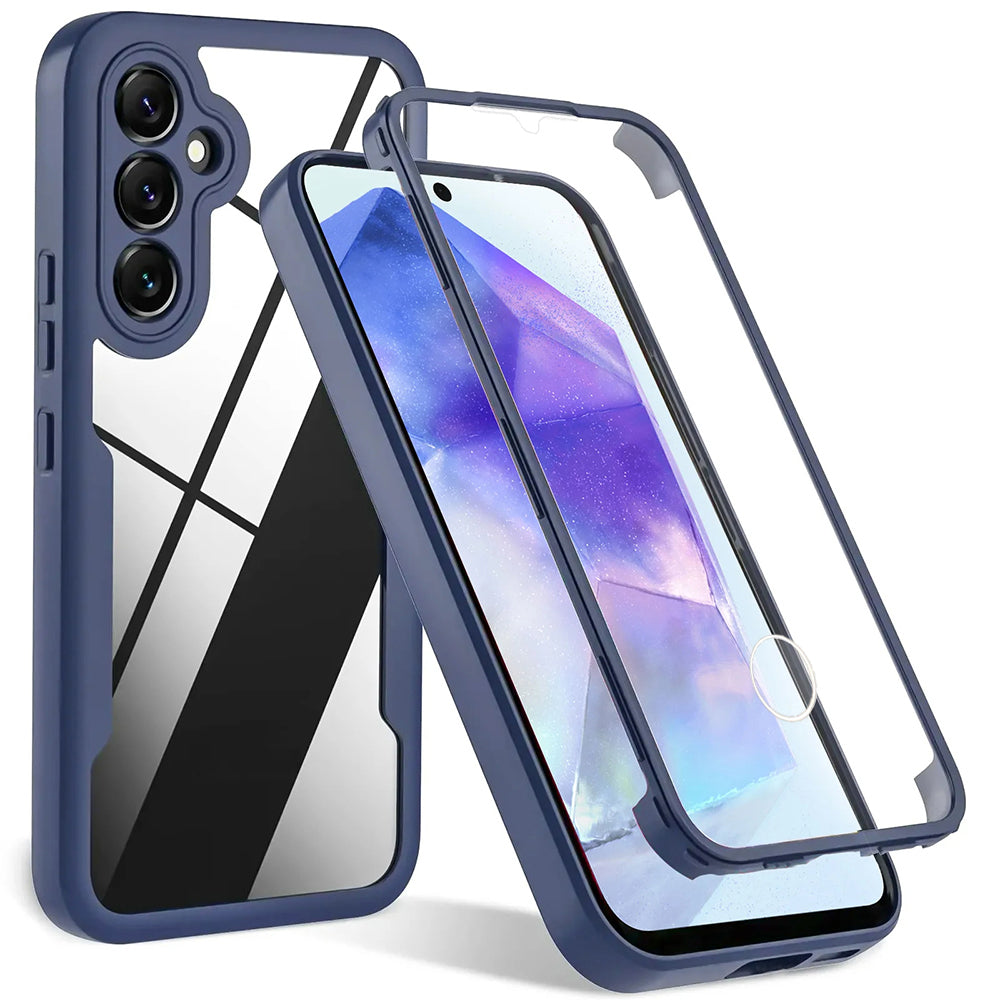 Θήκη για Samsung Galaxy A55 5G A556, Techsuit, ColorVerse 360, Μπλε