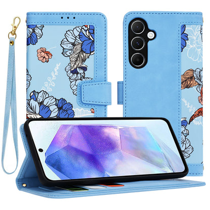 Θήκη για Samsung Galaxy A55 5G A556, Techsuit, FlipCraft, Μπλε