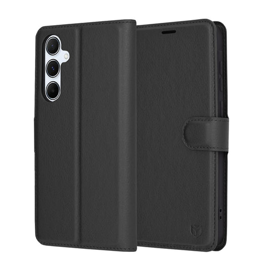 Θήκη για Samsung Galaxy A55 5G A556, Techsuit, Leather Folio, Μαύρη