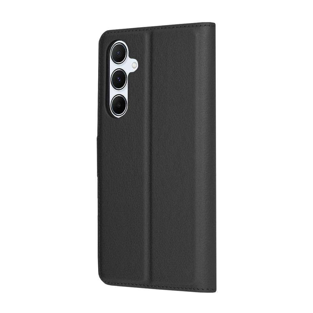 Case for Samsung Galaxy A55 5G A556, Techsuit, Leather Folio, Black