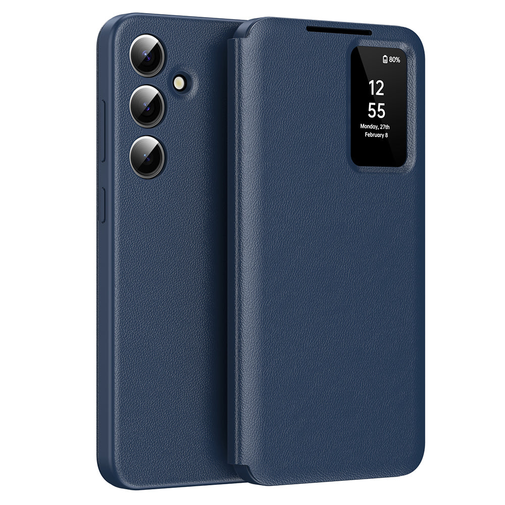 Case for Samsung Galaxy A55 5G A556, Techsuit, SmartView, Blue