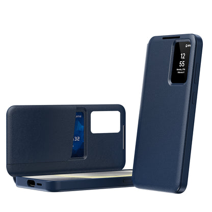 Case for Samsung Galaxy A55 5G A556, Techsuit, SmartView, Blue